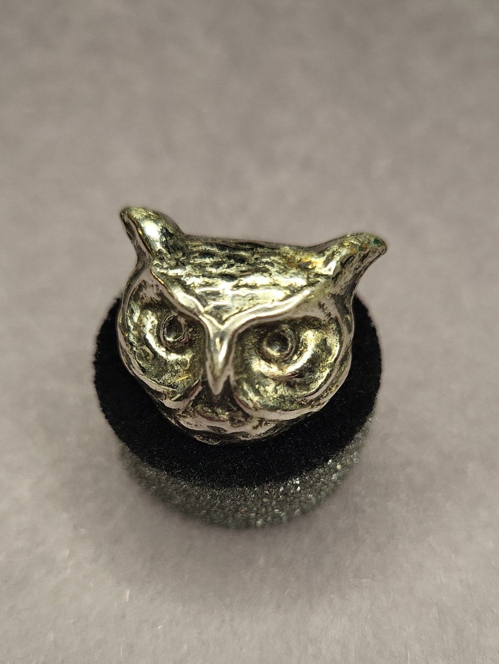 Silver Owl Pin